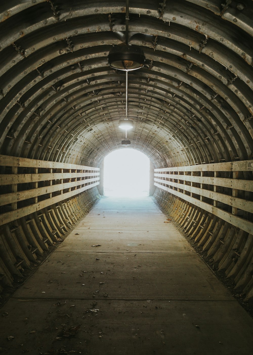 Una luce alla fine di un tunnel