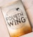 A book cover featuring a gold and white design with the title 'Fourth Wing' prominently displayed. Surrounding the title is an intricate pattern of clouds and a flying dragon. The cover highlights the author's name, Rebecca Yarros, and includes a quote praising the book as a highly addictive fantasy.