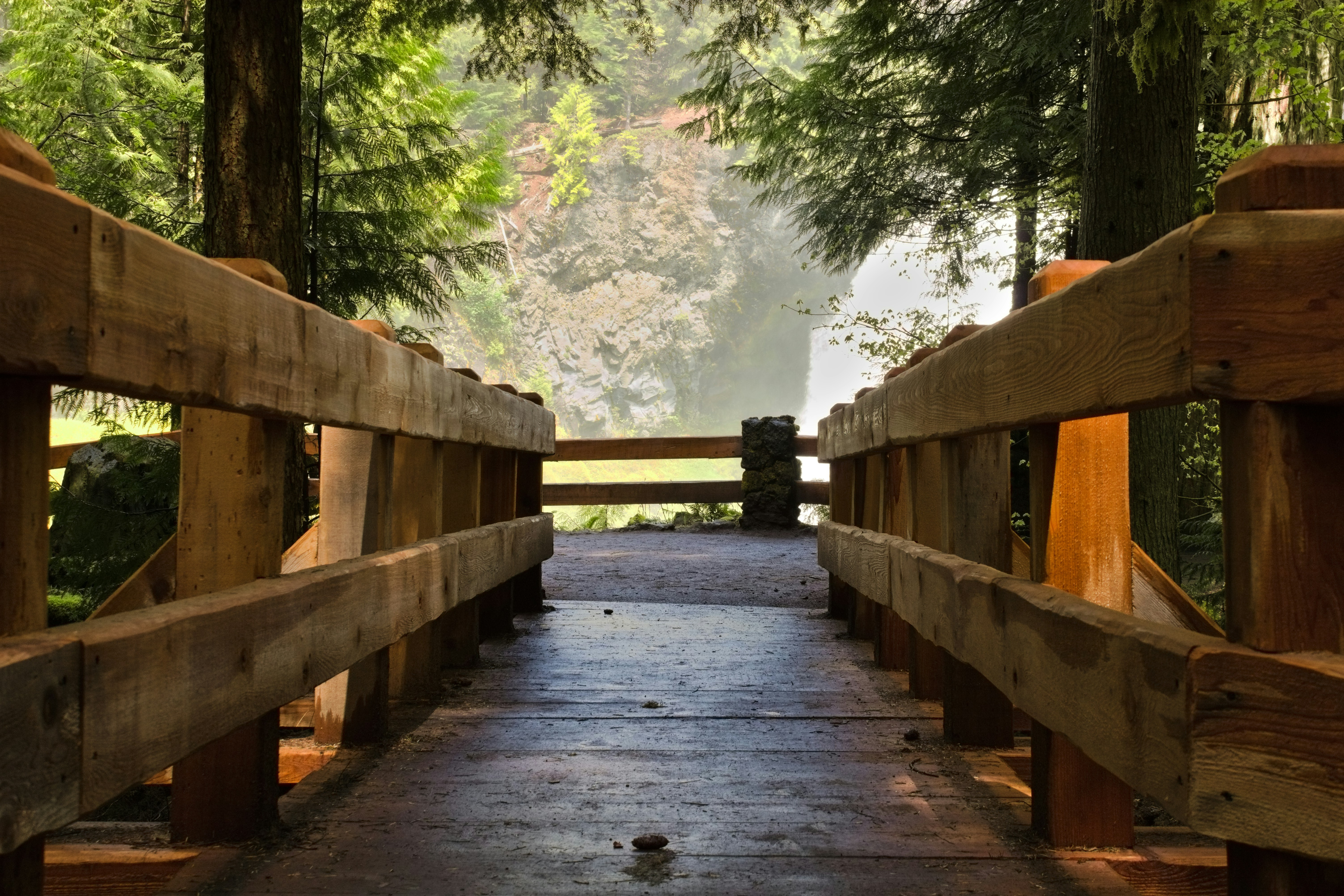 wood walkway - sidewalk ideas