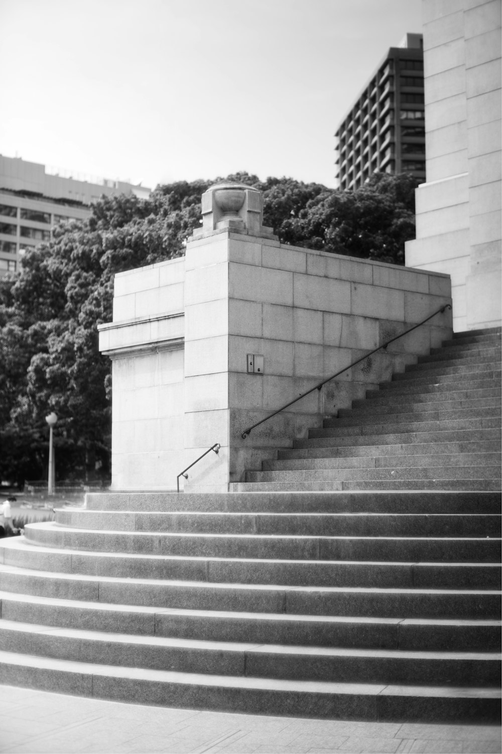 a man riding a skateboard down a set of stairs