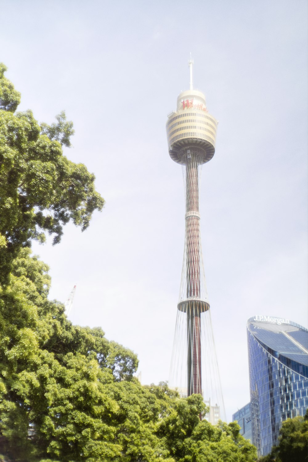 a tall tower with a clock on top of it