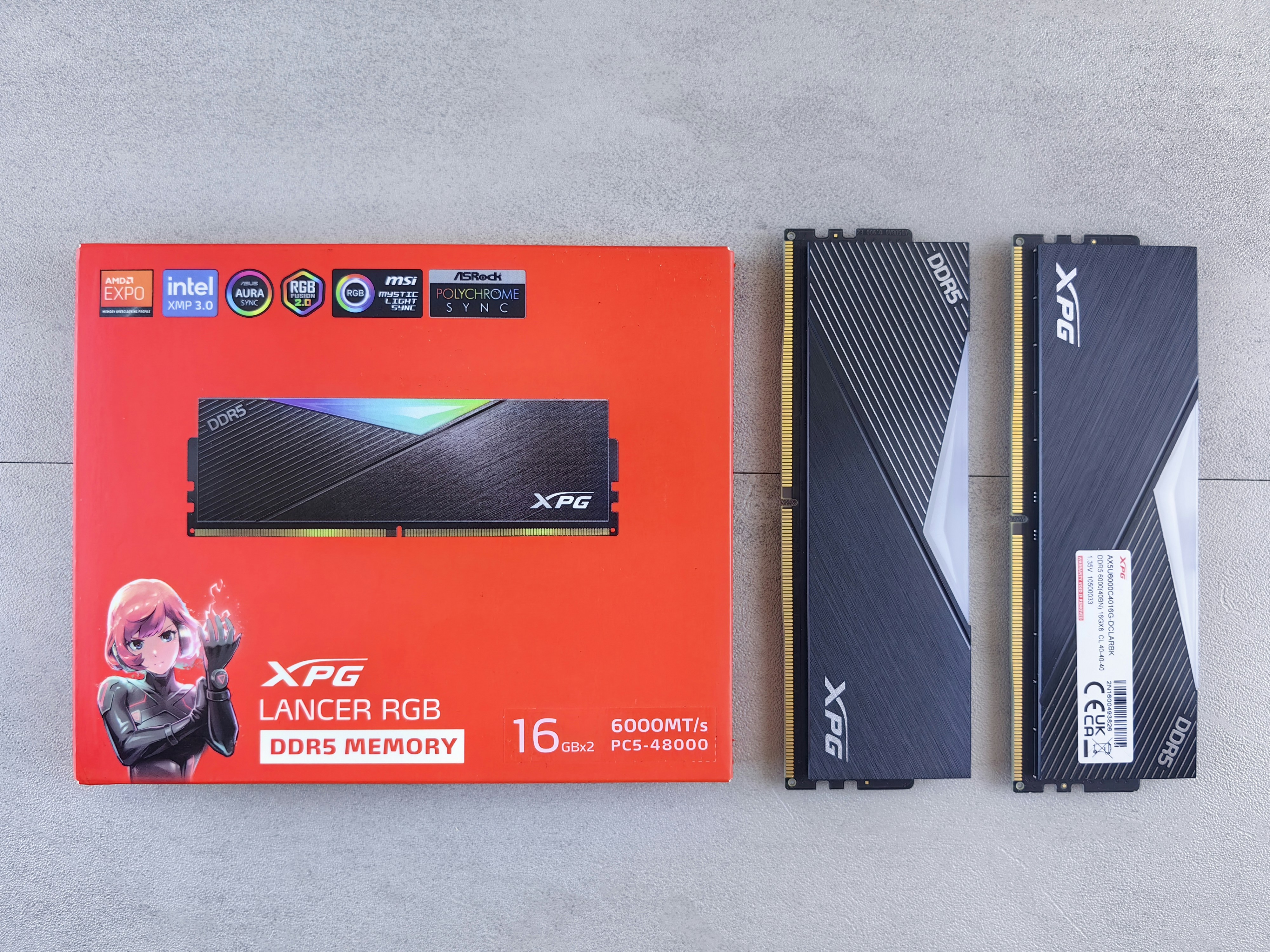 the box of the nvidr rx4 and the box of the n