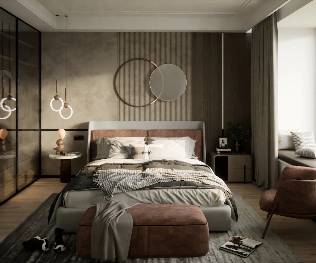 Bedroom interior design project in Dahisar West by Mode Arch Associates