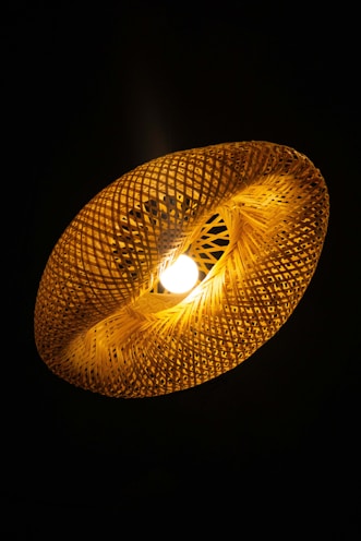 a light that is on in the dark