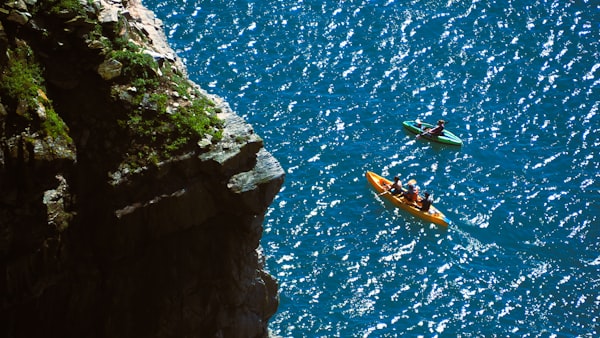 Sea kayaking