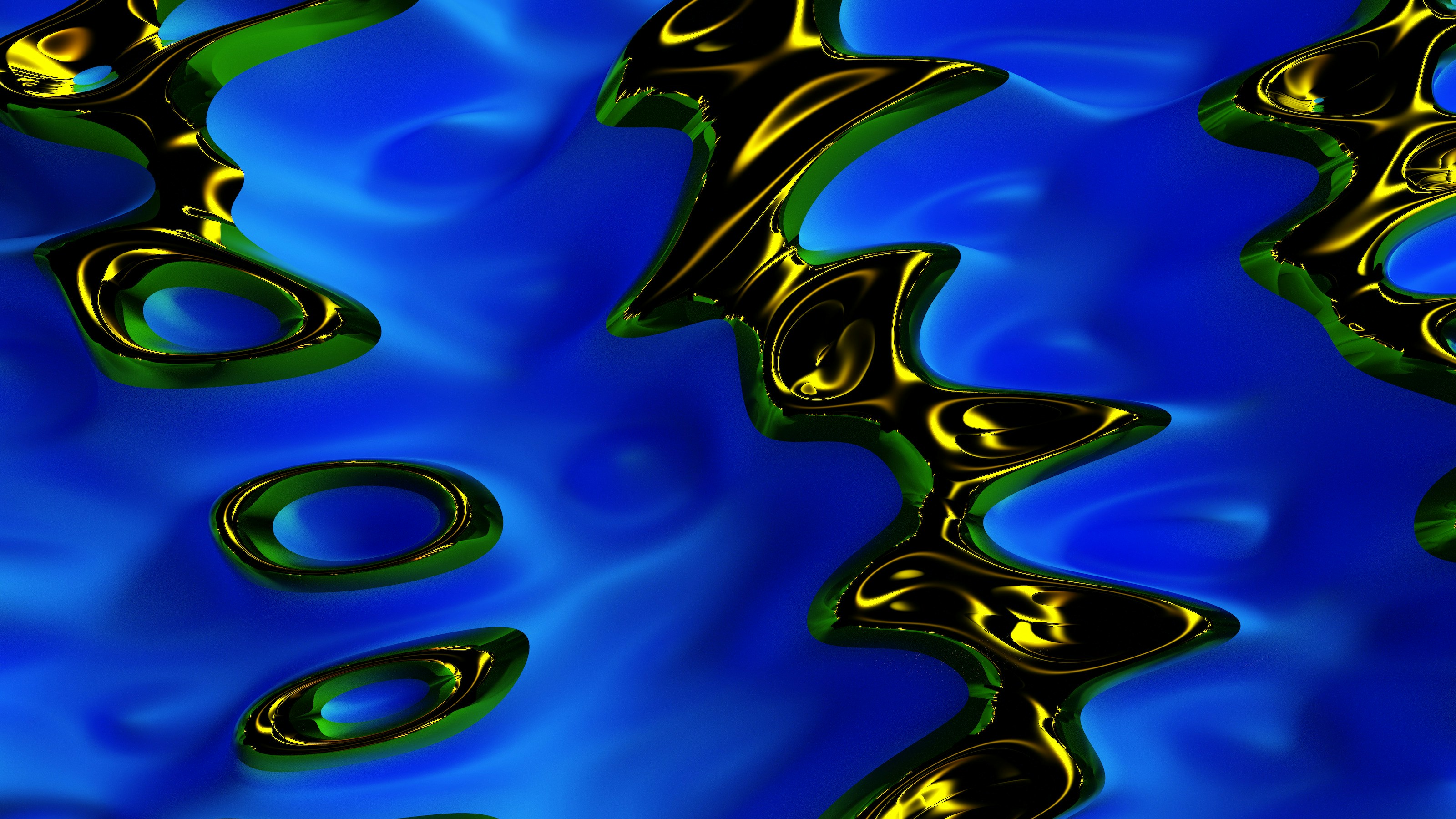 a picture of a blue and green background