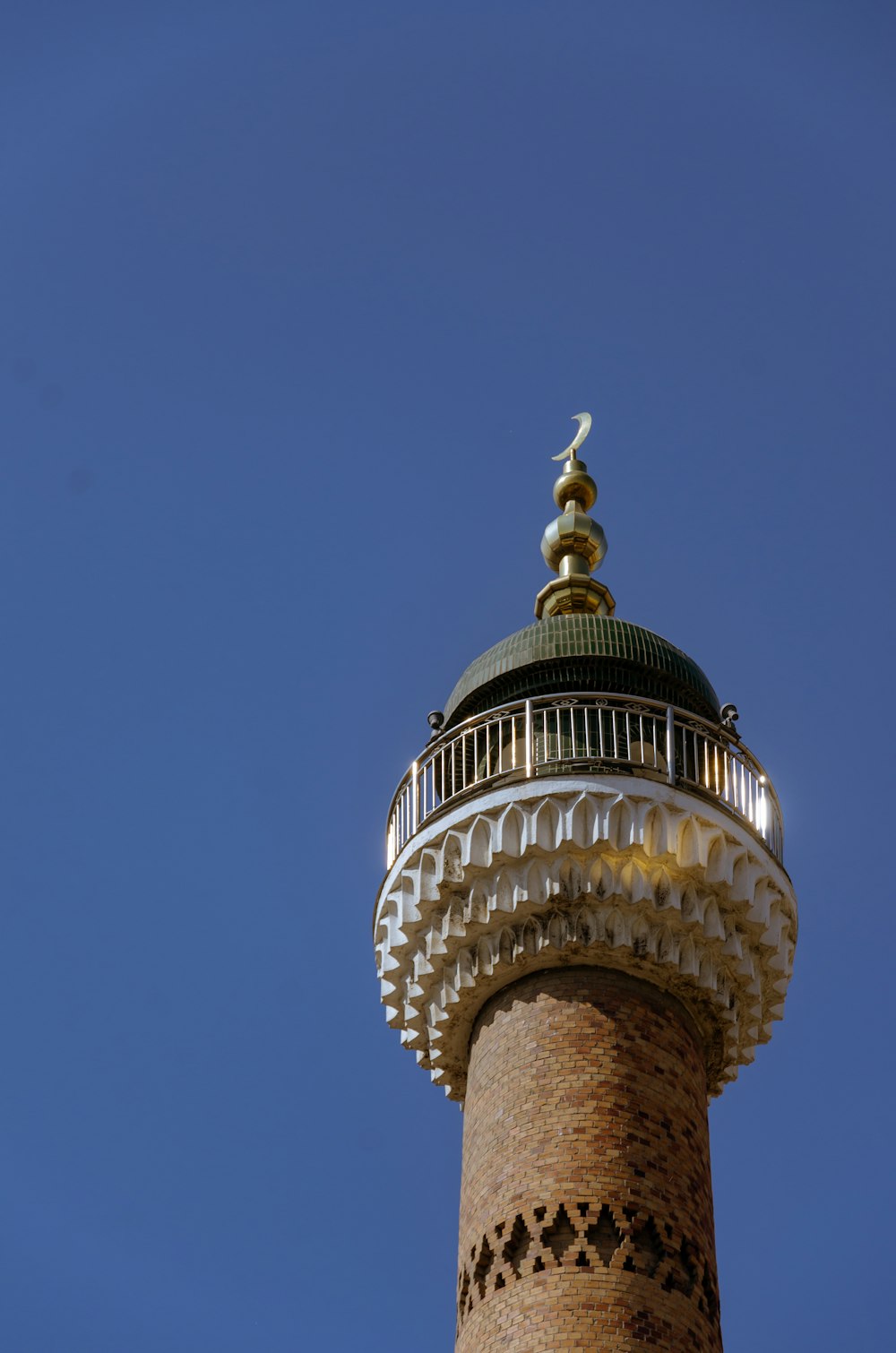 a very tall tower with a clock on top