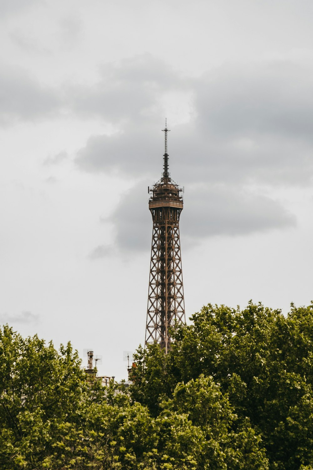 a tall tower with a clock on top of it