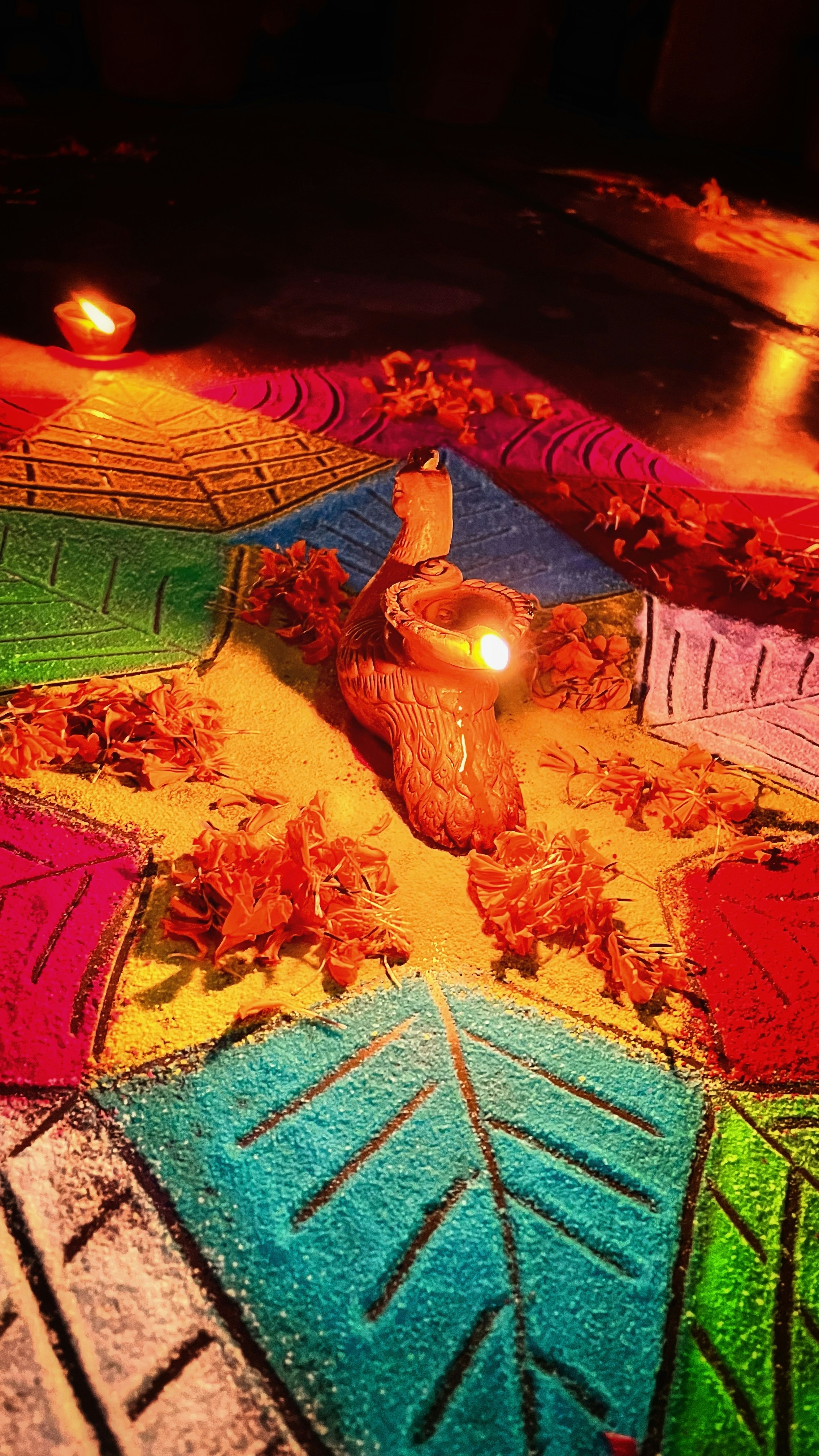 Handcrafted Rangoli Art