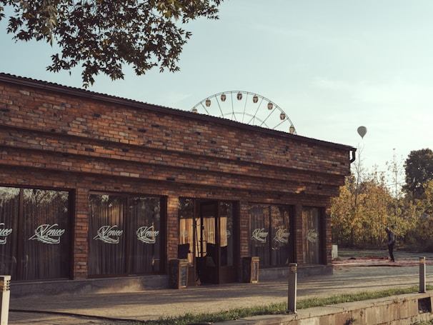 A collage showing diverse event venues including theaters, galleries, and outdoor spaces.