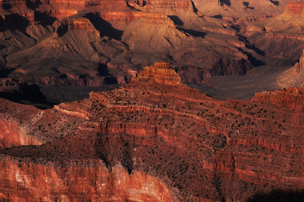 Una veduta dei grandi canyon dei grandi canyon del Grand Canyon