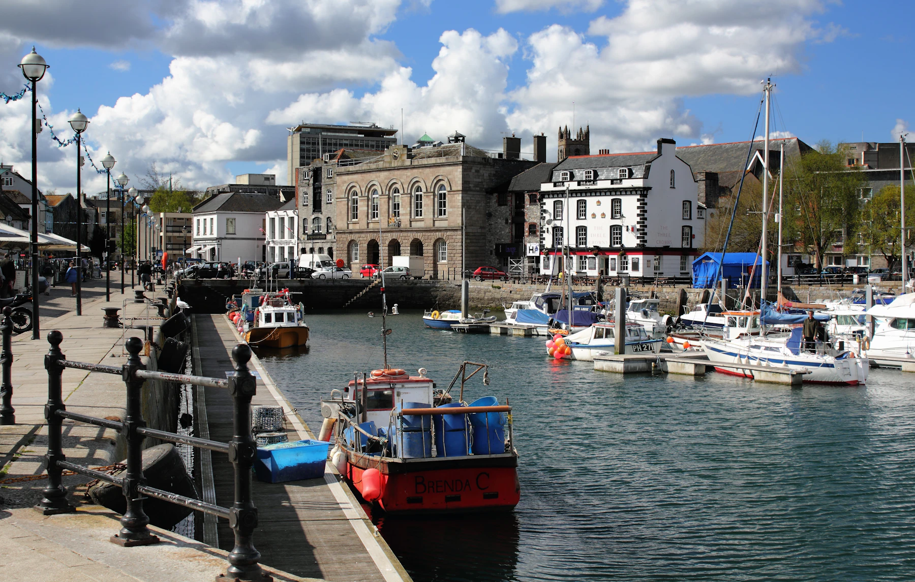 Sutton Harbour in Plymouth