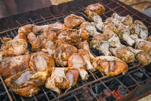 A selection of marinated chicken ready for grilling.