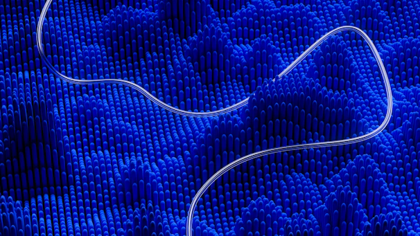 A dynamic scene showing scroll animations transforming a flat layout into an immersive 3D experience.