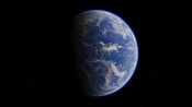 a view of the earth from space