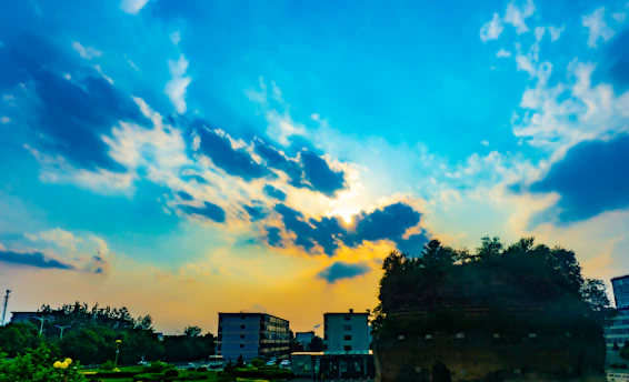 A vibrant snapshot of the azurasync team celebrating a successful trading day under a clear sky blue backdrop.