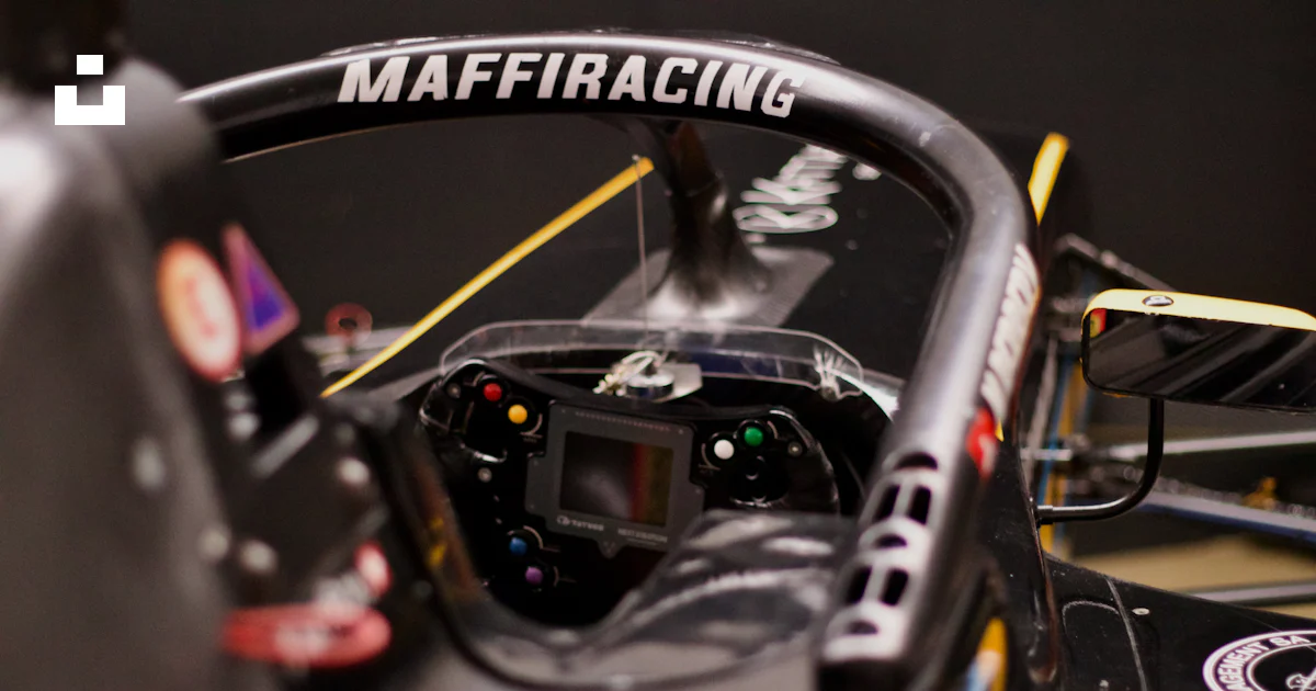 Auto Racing Cockpit A close up of the cockpit of a racing car photo – Free Racing car Image ...
