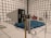 A close-up of a modern microwave technology setup in a laboratory environment.