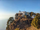 View of Salangpur Hanumanji Mandir from the dharamshala premises.