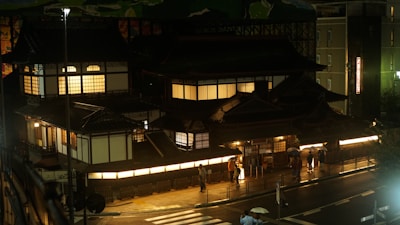 Kurokawa lanterns
