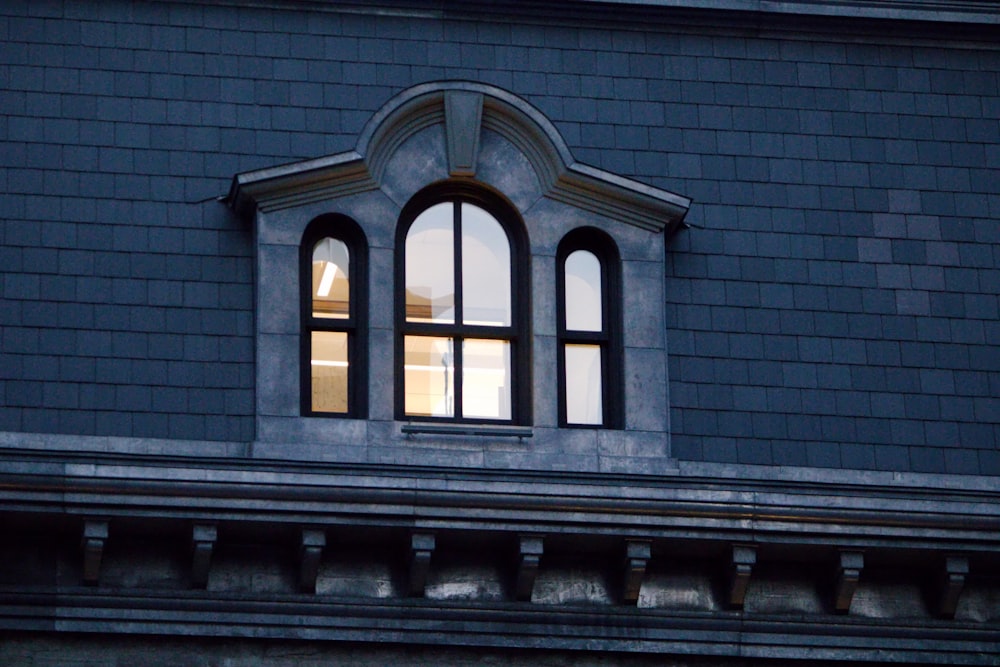 a building with a clock on the front of it