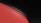 A sleek, glossy design featuring a smooth, curved red surface bordered by a black, voluminous shape. The contrast between the warm red and the cool black creates a modern and abstract aesthetic.
