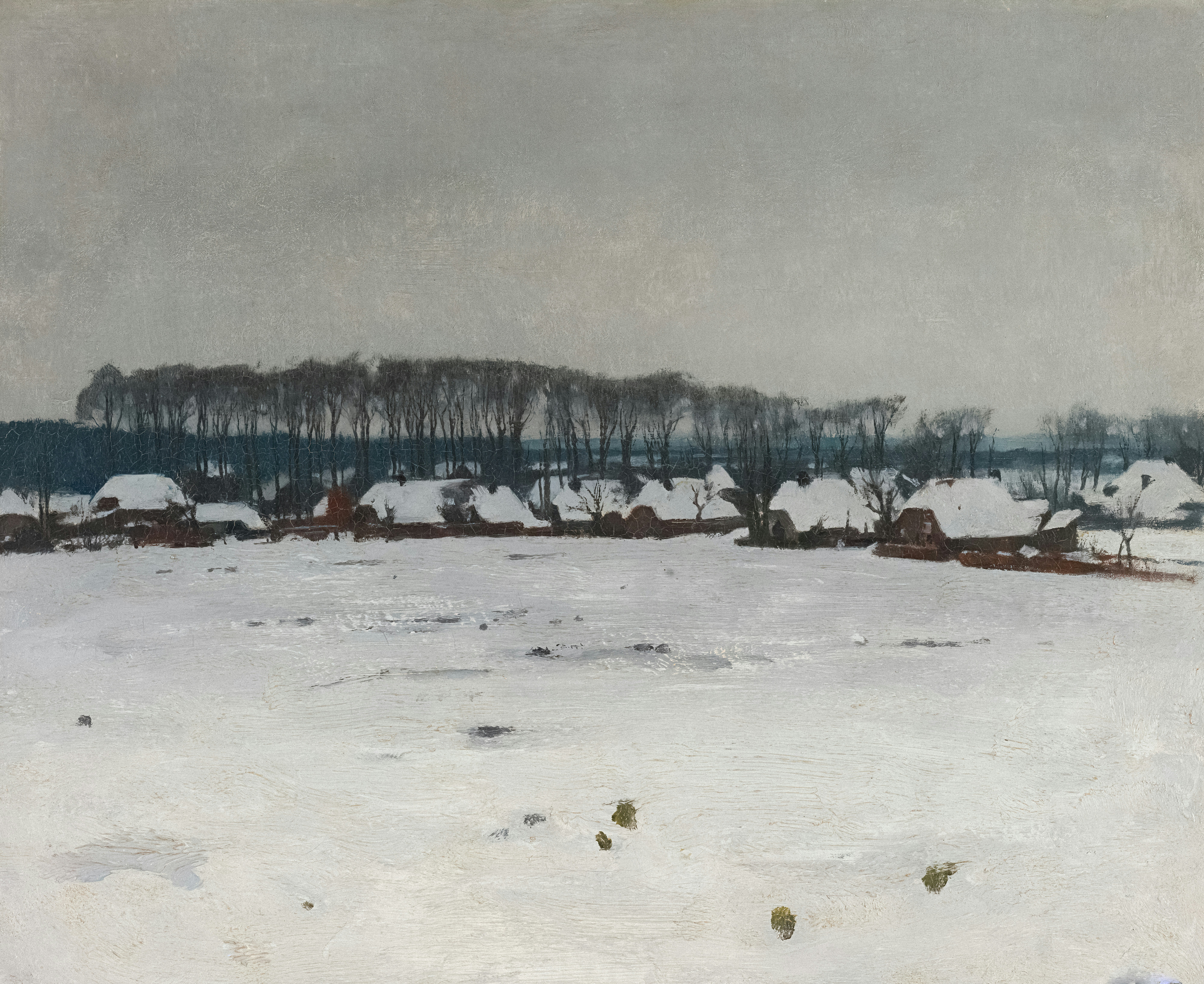 Title: Winter Landscape / Publisher: Rijksmuseum / Date: 1885-1922 / Providing institution: Rijksmuseum / Aggregator: Rijksmuseum / Providing Country: Netherlands / Public Domain / Winter Landscape - Rijksmuseum, Netherlands - Public Domain. https://www.europeana.eu/item/90402/SK_A_2953