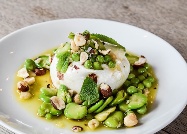 Bonensalade met Feta — receptfoto