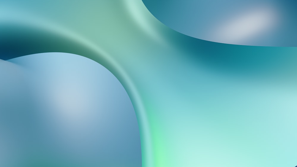 a blurry image of a blue and green background