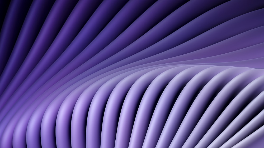 uno sfondo viola astratto con linee ondulate