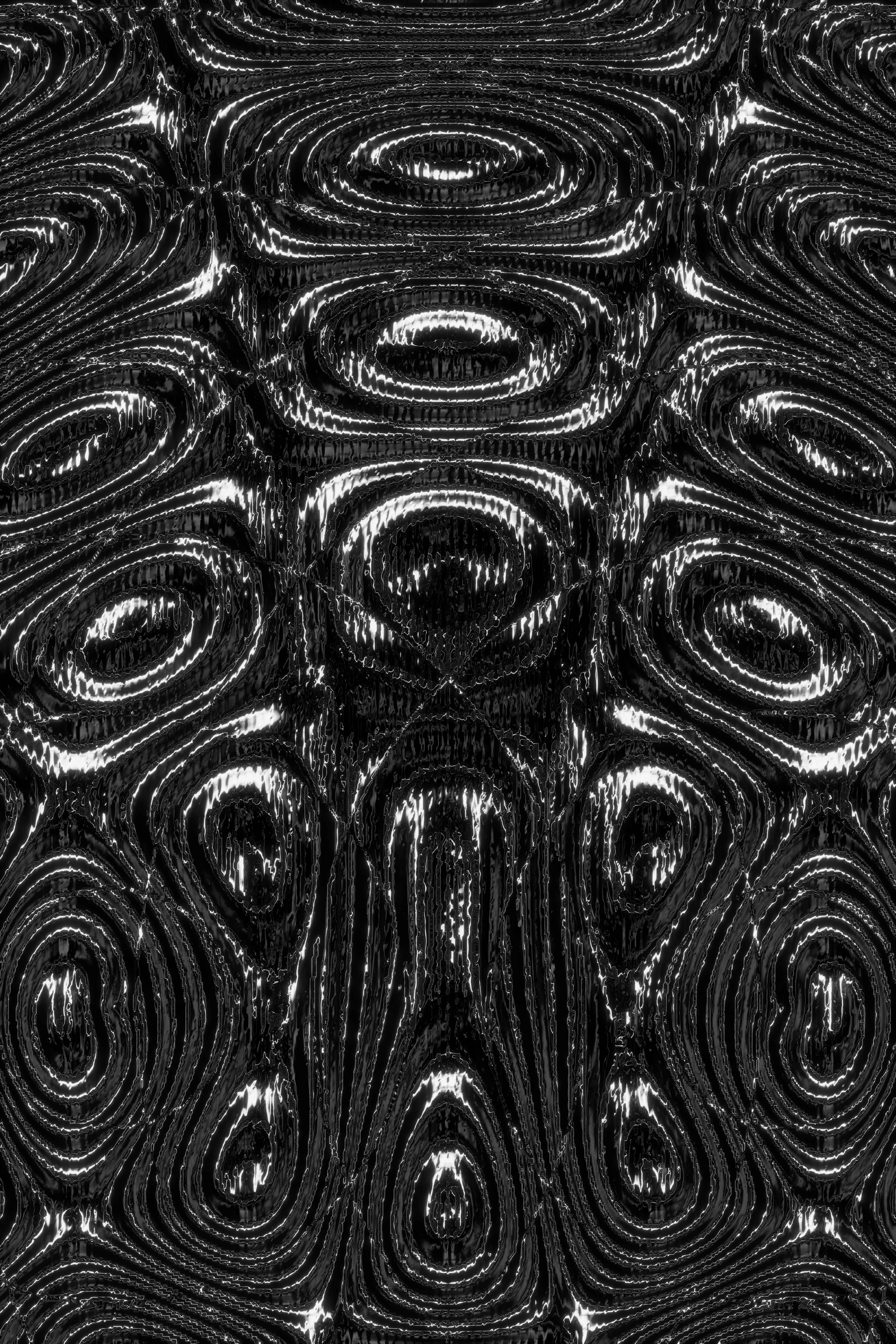 a black and white photo of a pattern