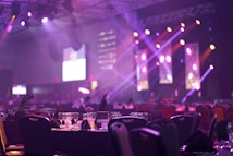 Award Night - Professional stage setup, trophies presentation and show flow management.