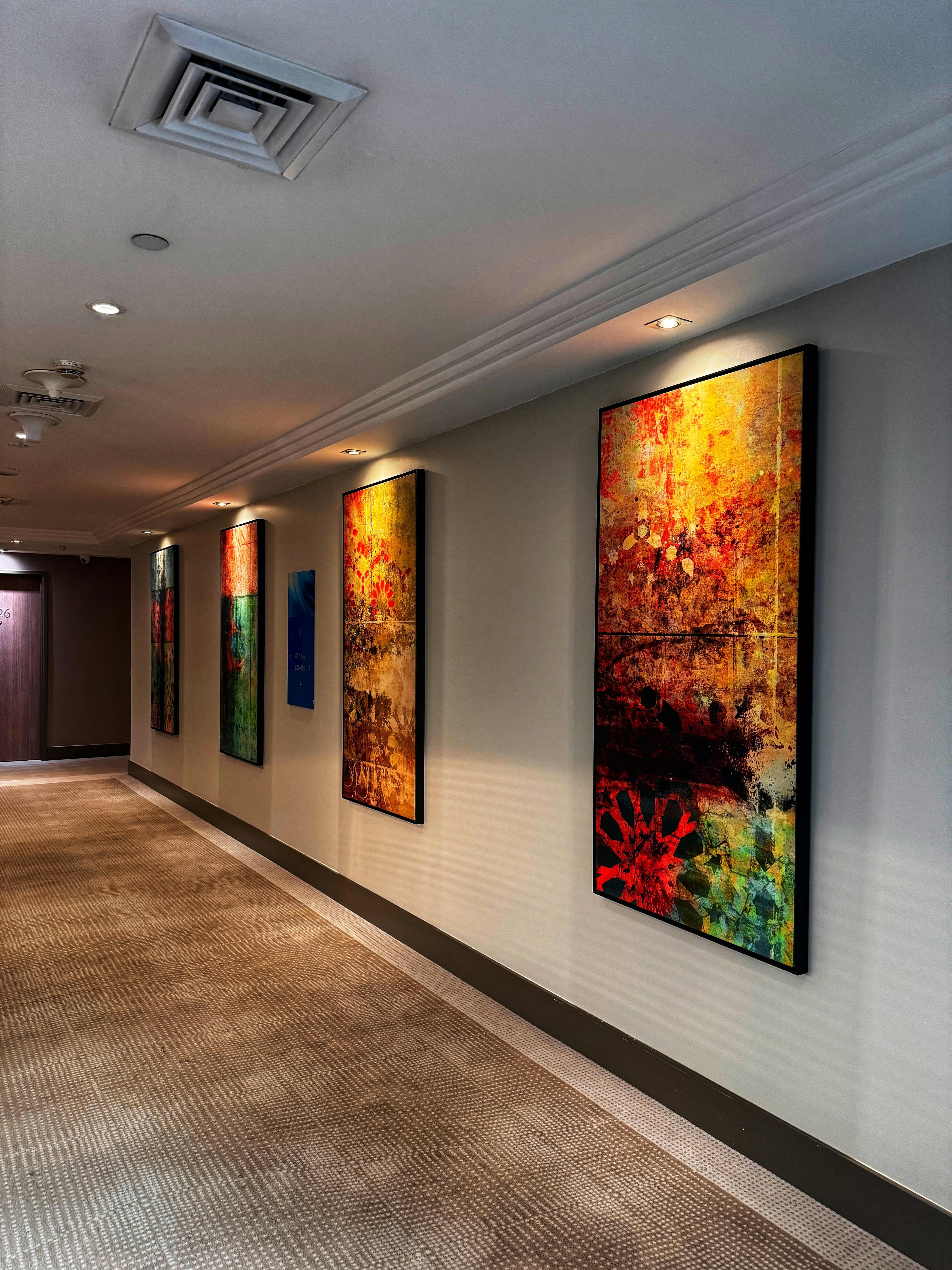 Community corridor in supported housing