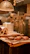 Professional kitchen setting showing a sleek, modern ham holder ready for use.