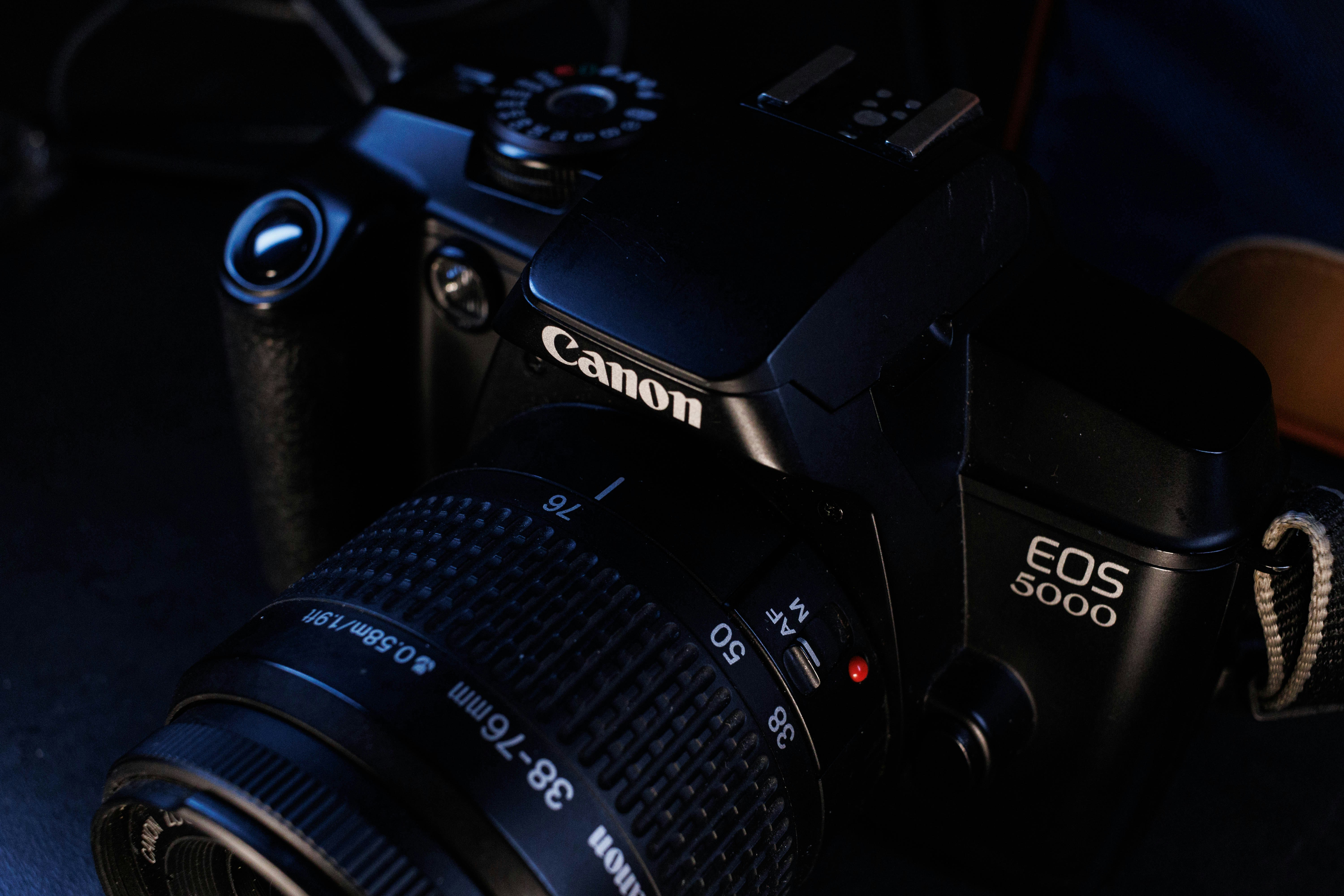 a camera with a lens attached to it