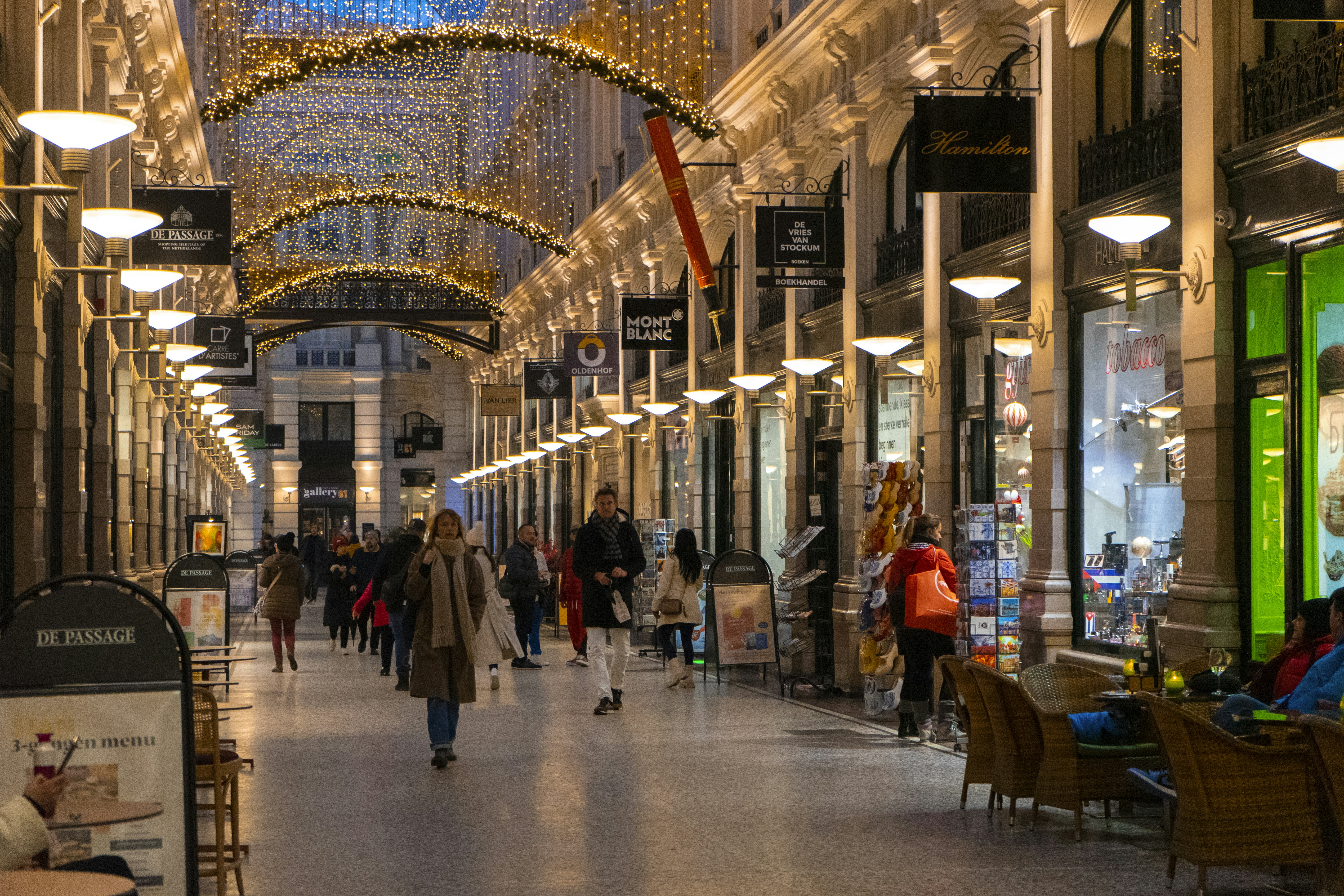 Galerie marchande , La Haye , Pays bas.