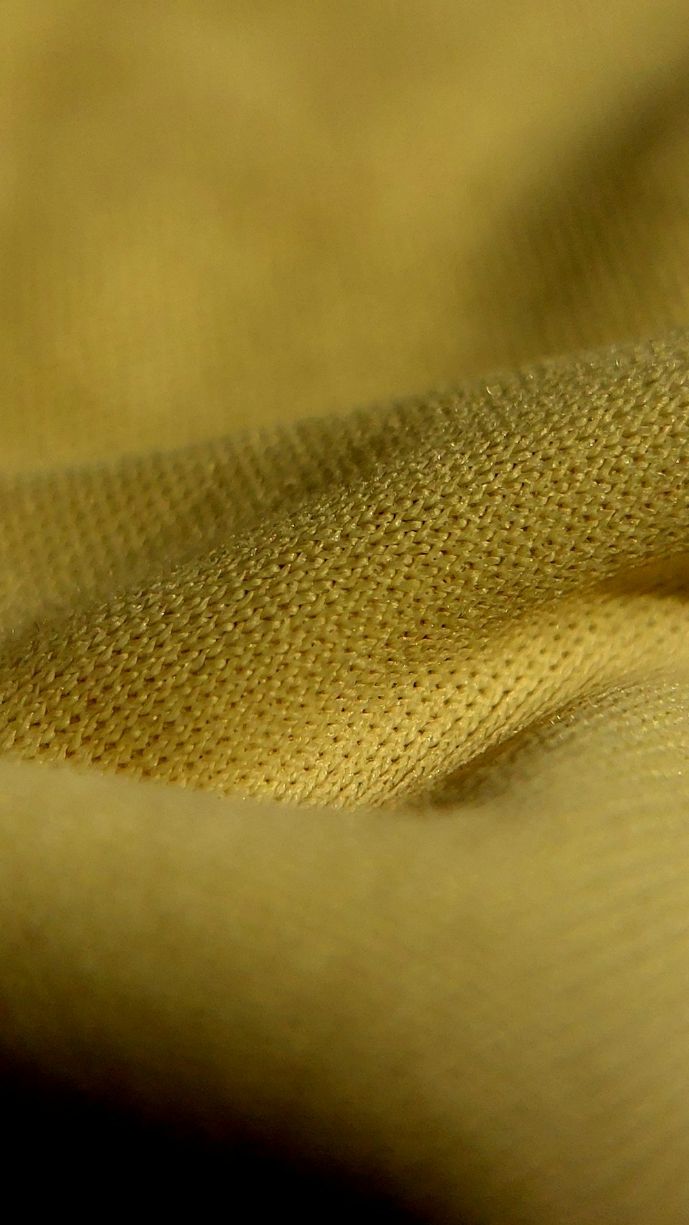 a close up view of a yellow cloth