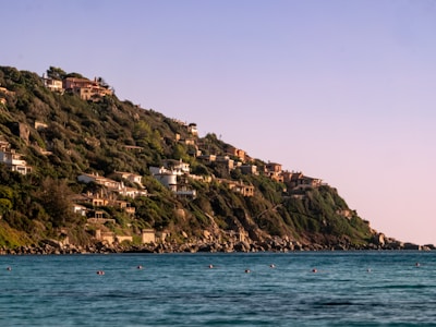 A scenic view of a coastal property overseas, showcasing a peaceful investment opportunity.