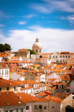 A scenic view of a residential neighborhood in Spain.