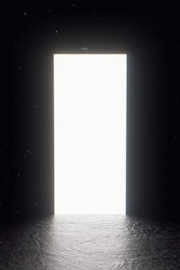 A bright, inviting doorway that symbolizes new beginnings.