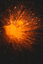 A vibrant burst of colorful light rays symbolizing creativity and innovation.