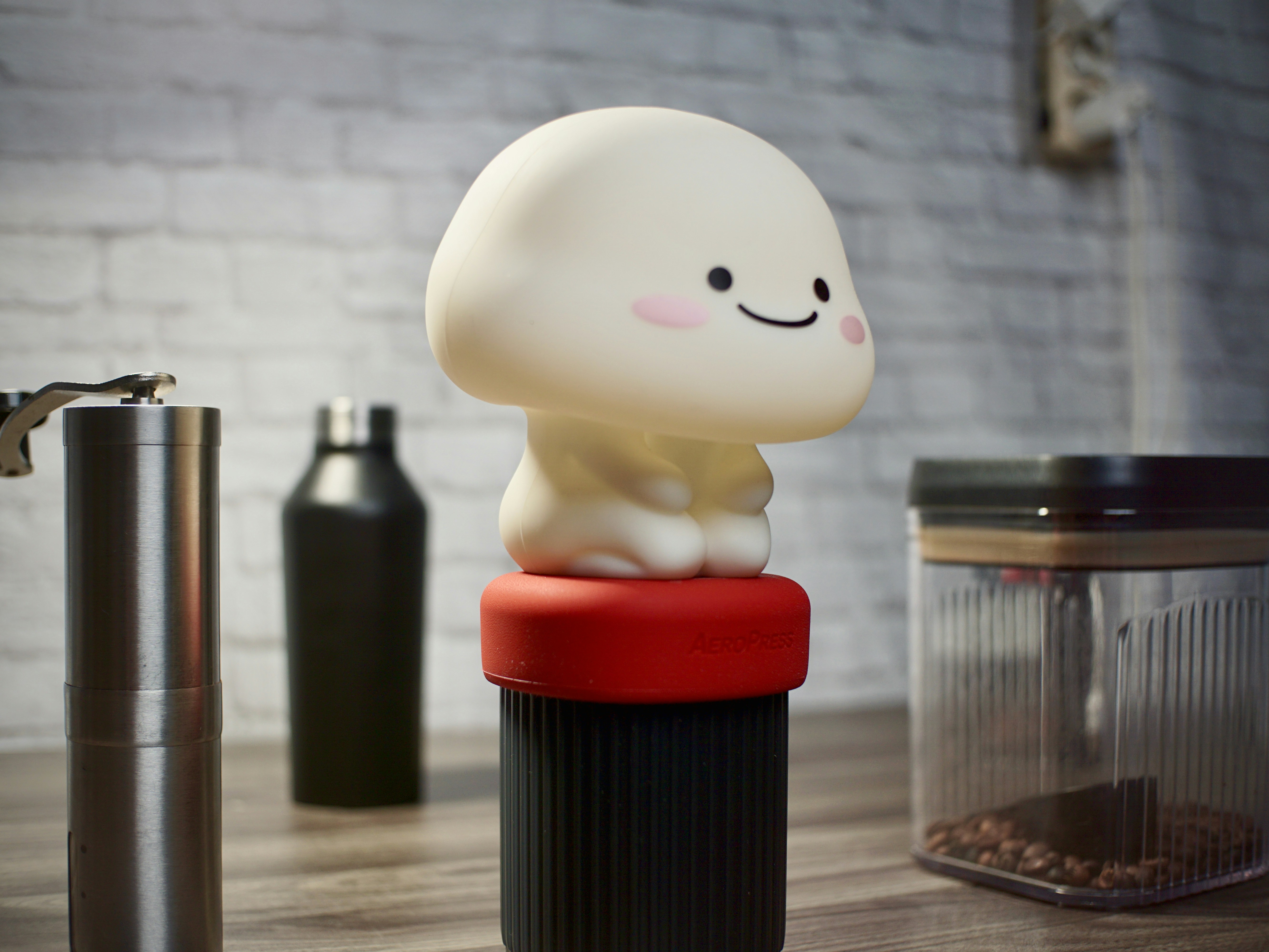 Digital workspace showing cute avatar creator customization tools