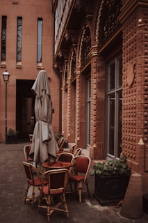 A vibrant outdoor seating area with zarabie furniture.