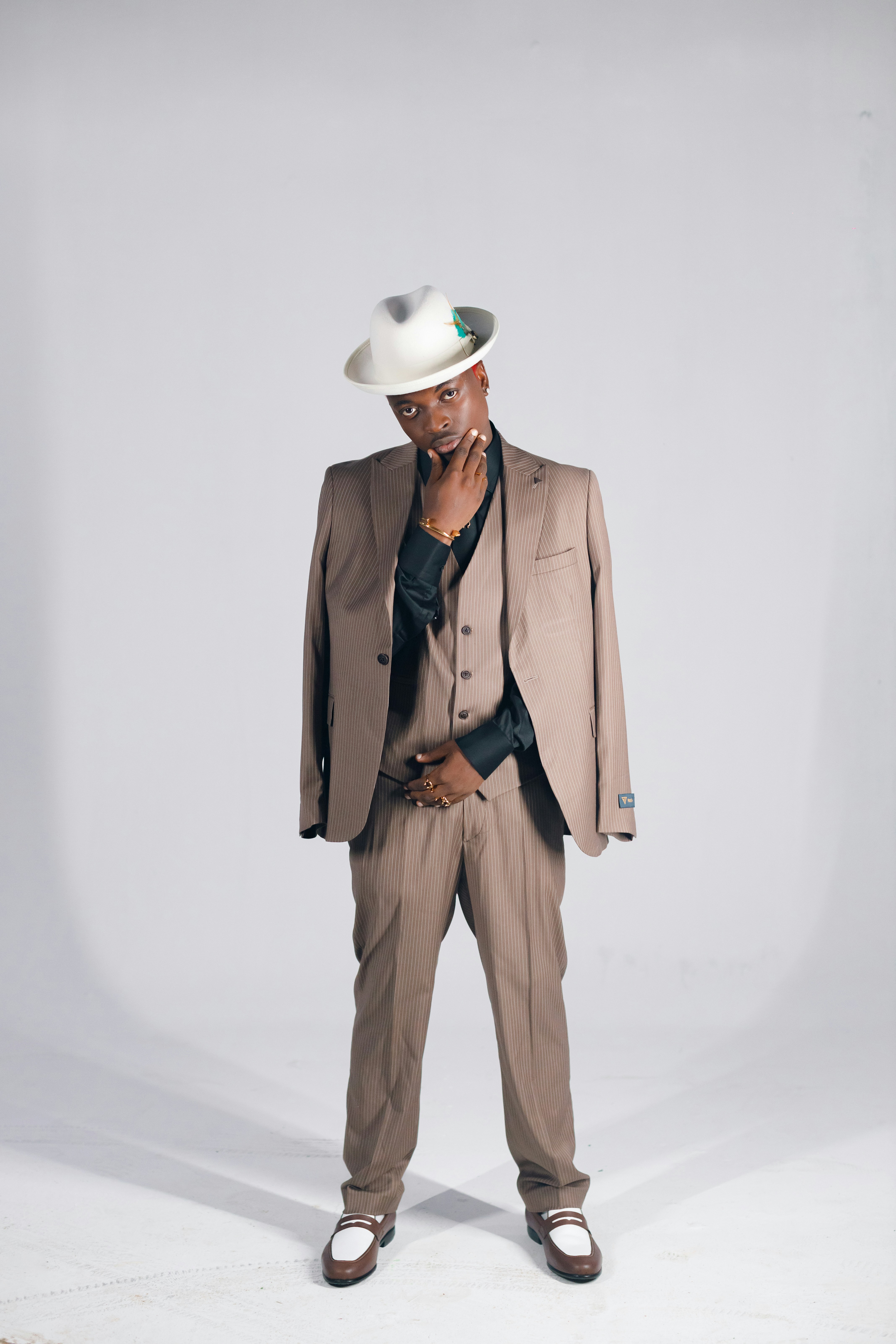 A vibrant display of modern street fashion showcasing various ensembles