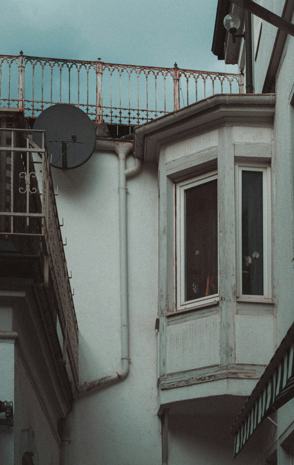 a building with a clock on the side of it