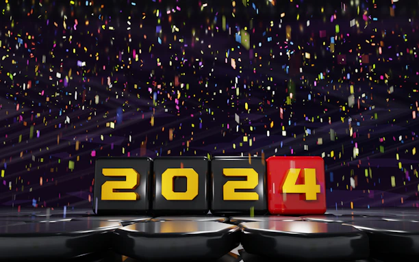 A colorful banner featuring a 2026 promotion with gift boxes and coins bursting out, symbolizing exciting rewards.