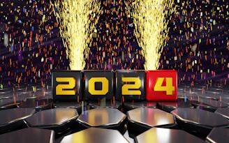 A countdown clock symbolizing the upcoming celebration.