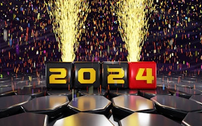 A countdown clock symbolizing the upcoming celebration.