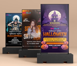 A promotional flyer for a lively afterhour party.