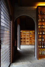 a room filled with lots of bottles of wine